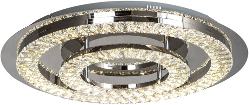 Bethel International FT24 Chrome LED Ceiling Light Fixture