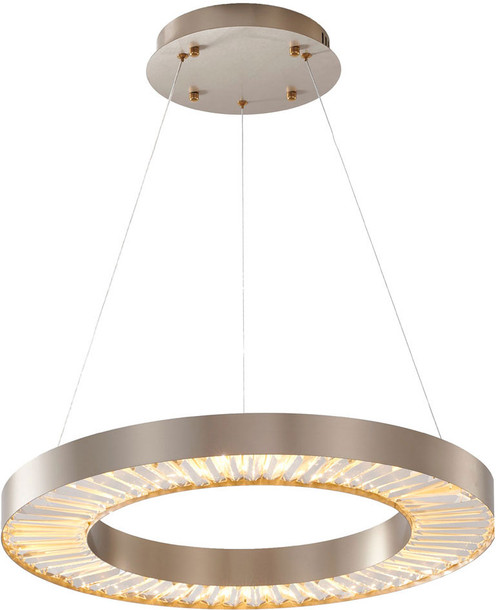 Bethel International GL309C23G-4000 Modern Gold LED 23.5" Pendant Light