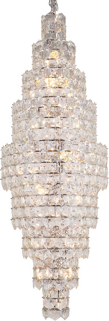 Bethel International GL340C32CH Chrome Drop Lighting Fixture