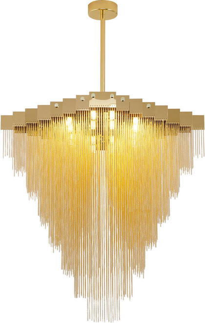 Bethel International IMG09C31BR Contemporary Gold Drop Lighting