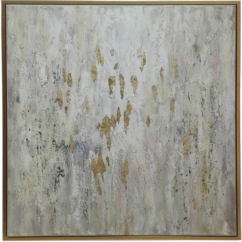 Bethel International JA01KM4040C Contemporary Yellow Wall Décor