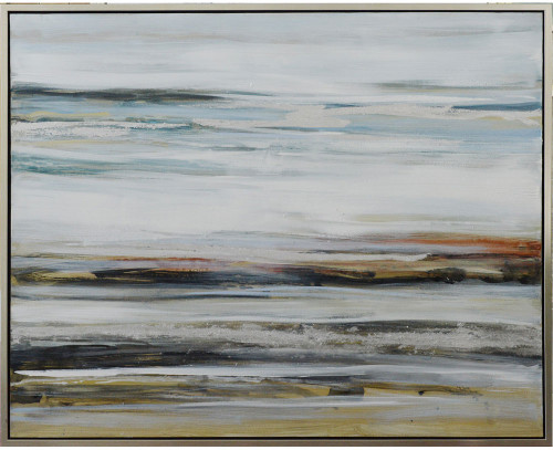 Bethel International JA36HG4050C Modern White & Grey Wall Décor