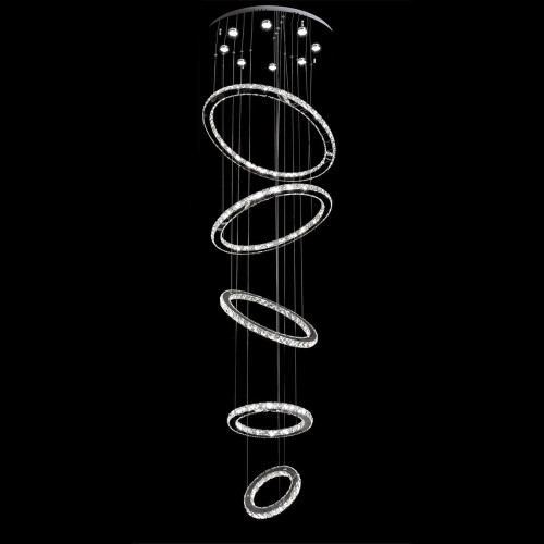 Bethel International JP02 Chrome LED Ceiling Light Pendant