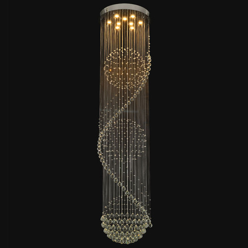 Bethel International KM10C23CH Chrome Drop Lighting