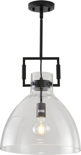 Bethel International LC02P14BLK Contemporary Black Drop Lighting