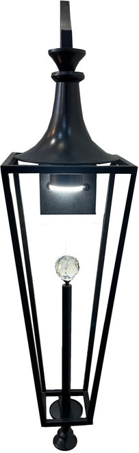 Bethel International LIGPA19 Modern Black LED Outdoor Wall Lighting Sconce