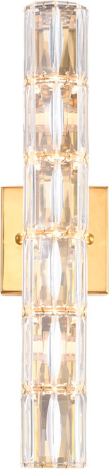 Bethel International MBC11031-450G Gold Halogen Bathroom Lighting Fixture