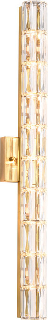 Bethel International MBC11031-760G Gold Halogen Bathroom Light Fixture