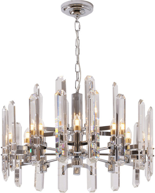 Bethel International MU56 Chrome Chandelier Light