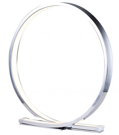 Bethel International MV12 Modern Chrome LED Accent Table Light