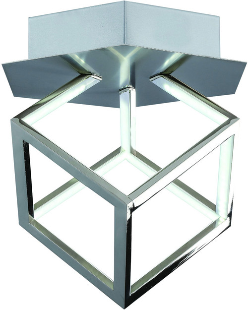 Bethel International OC01F8N Contemporary Nickel LED Flush Mount Lighting