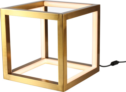 Bethel International OC05T6G Modern Gold LED Accent Table Top Lamp