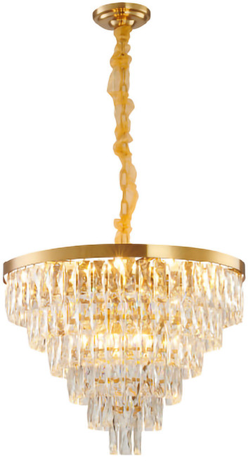 Bethel International OC22C23G Contemporary Gold Pendant Light Fixture