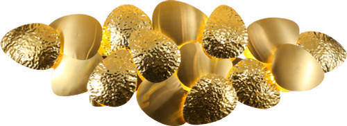 Bethel International OC31W59S Modern Gold LED Light Sconce