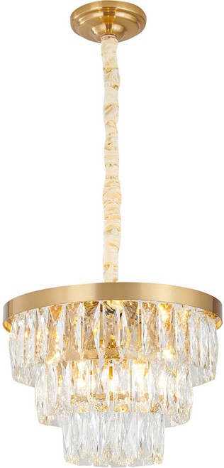 Bethel International OC32C16G Gold Pendant Light