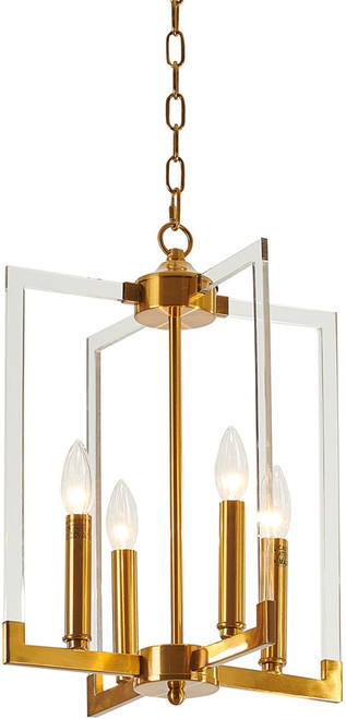 Bethel International TD19BR Contemporary Bronzed 12" Foyer Lighting Fixture