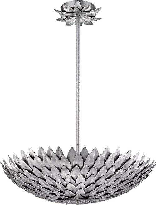 Bethel International YS40991-3PB-S Contemporary Silver Lighting Pendant