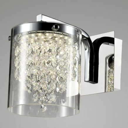 Bethel International ZP87 Chrome LED Wall Light Sconce