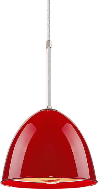Bruck CLASSIC-PENDANT-RED Classic Modern Mini Drop Lighting Fixture