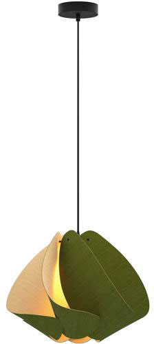 Bruck WEPMAT/44/GRN/ASH WEP Matilda 17.4" Modern Green Pendant Light Fixture