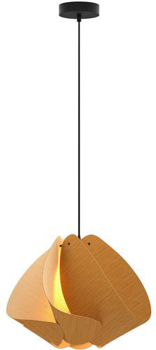 Bruck WEPMAT/44/PTB/ASH WEP Matilda 17.4" Modern Petribi Drop Ceiling Light Fixture
