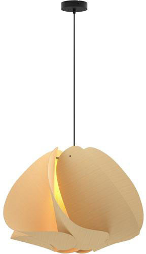 Bruck WEPMAT/68/ASH/ASH WEP Matilda 26.8" Modern Ash Pendant Light