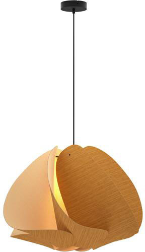 Bruck WEPMAT/68/PTB/ASH WEP Matilda 26.8" Modern Petribi Hanging Light Fixture