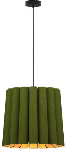 Bruck WEPREN/56M/GRN/ASH WEP Renata 22" Medium Contemporary Green Pendant Light