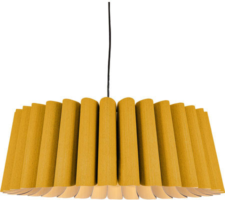 Bruck WEPREN/80/OSH/ASH WEP Renata 31.5" Modern Ocher Hanging Pendant Lighting