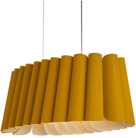 Bruck WEPREN/80OVL/OSH/ASH WEP Renata Oval Modern Ocher Island Lighting