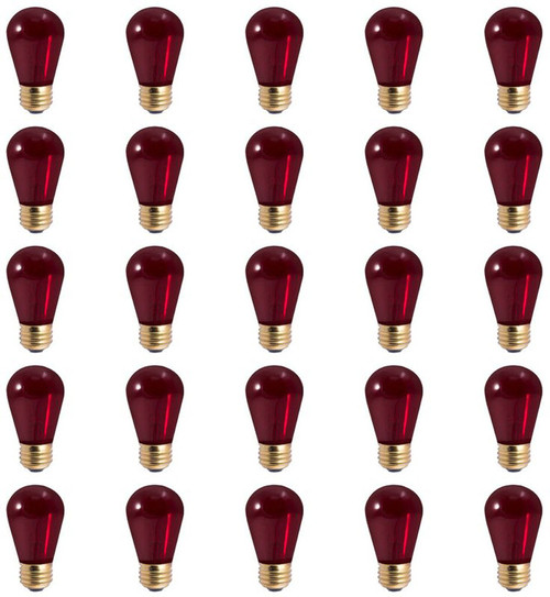 Bulbrite 861311 Contemporary 11W S14 (pack of 25) Light Bulbs