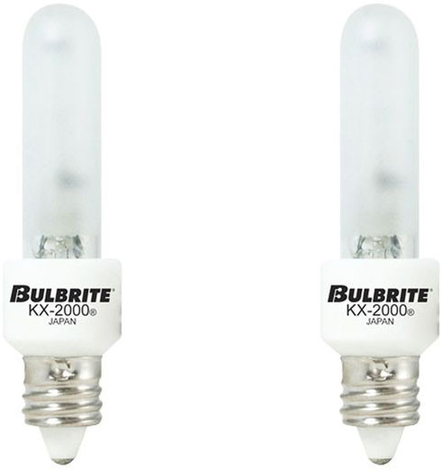 Bulbrite 861350 Modern Xenon 60W T3 120V (pack of 2) Bulbs