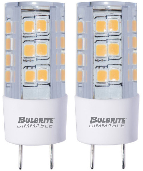 Bulbrite 861512 Modern LED 4.5W Dimmable (pack of 2) Bulbs