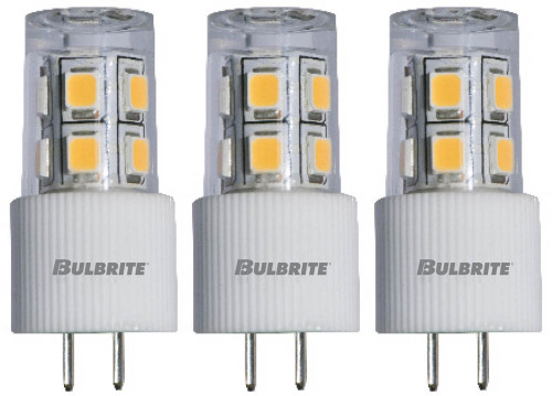 Bulbrite 861521 Modern LED Clear 2700K 12V (pack of 3) Bulbs