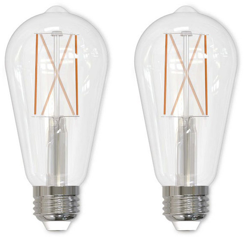 Bulbrite 861941 Contemporary LED ST18 3000K Filament (pack of 2) Bulbs