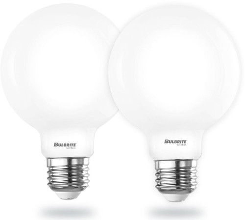 Bulbrite 862888 Modern LED 9W G25 (pack of 2) Light Bulbs