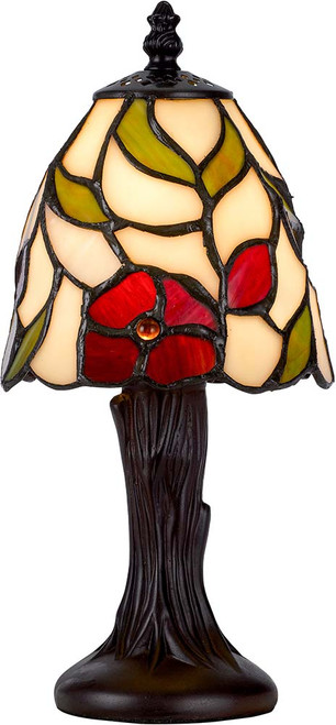 Cal BO-3114AC Tiffany Dark Bronze Table Top Lamp