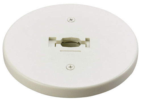 Cal HT301 Line Voltage Round Monopoint Mounting Plate for Track Lighting
