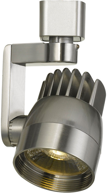 Cal HT-806-BS Modern Brushed Steel LED Track Lighting Head Fixture