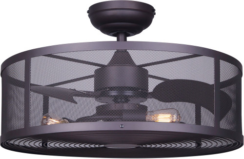 Canarm CF24ARP3ORB Arris Contemporary Bronze 24" Ceiling Fan