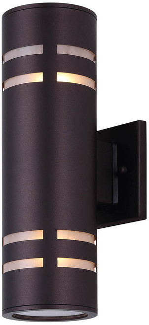 Canarm IOL256ORB Tay Modern Bronze Outdoor Wall Mounted Lamp