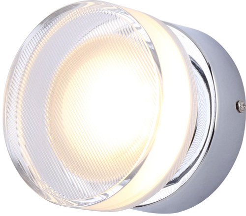 Canarm LWL296A05CH Benni Contemporary Chrome LED Wall Light Fixture