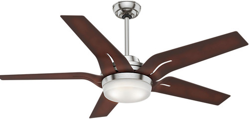 Casablanca 59198 Correne Brushed Nickel LED 56" Coffee Beech Ceiling Fan
