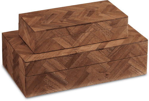 Currey & Company 1200-0643 Alfeo Contemporary Natural Box Set