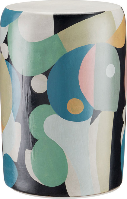 Currey & Company 3000-0254 So Nouveau Modern Multicolor Accent Table