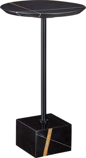 Currey & Company 4000-0181 Prado Modern Natural / Black Drinks Table