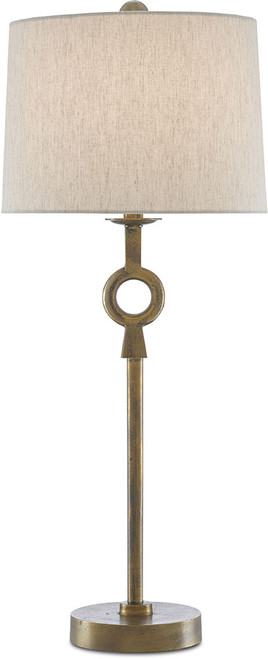 Currey & Company 6000-0530 Germaine Antique Brass Table Lighting