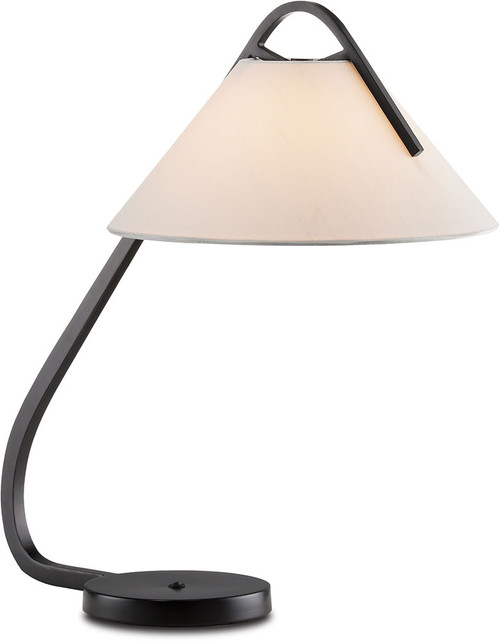 Currey & Company 6000-0780 Frey Contemporary Oil Rubbed Bronze Reading Lamp