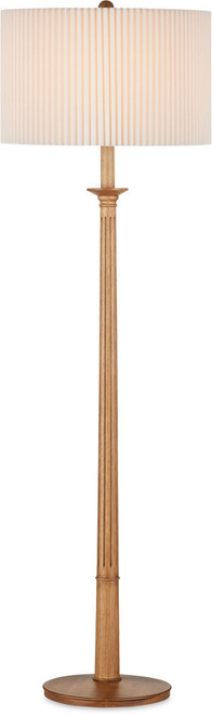 Currey & Company 8000-0147 Mitford Modern Natural Floor Light