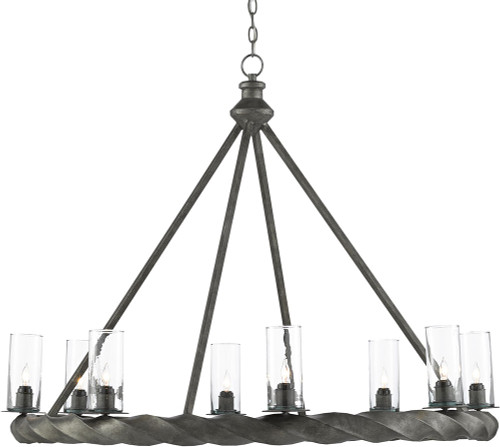 Currey & Company 9000-0511 Orson Contemporary Light Molé Ceiling Chandelier
